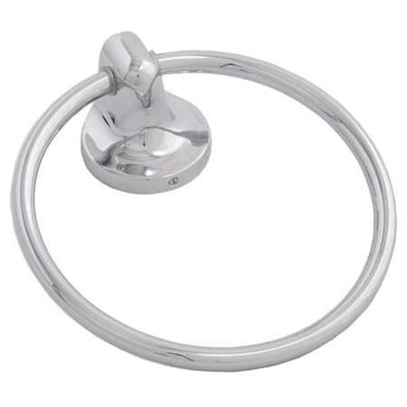 Towel Ring, Polished Chrome, Infinity, 6 In
