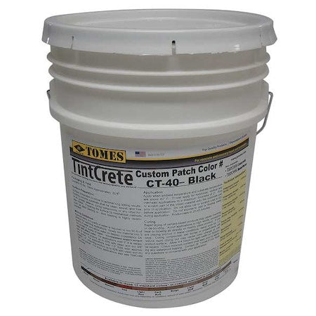 50 lb. Hard Concrete Patch and Repair, Black