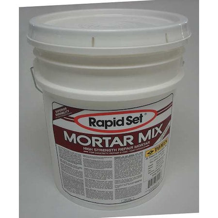 Mortar, Pail, Gray, Mortar Mix