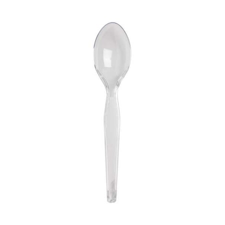 Disposable Spoon, Crystal, Heavy Weight, PK1000