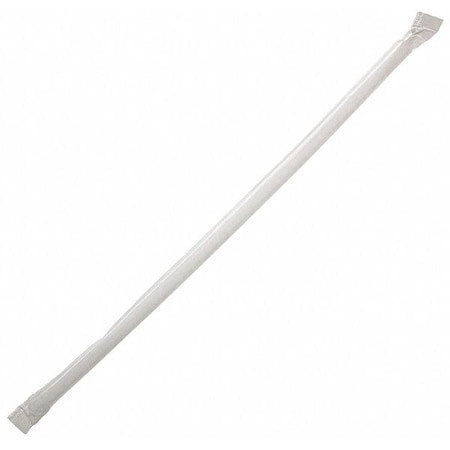 Wrapped Jumbo Stir Straws 10-1/4", Pk2000