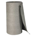 Sorbent Roll, 38 gal, 30 in x 150 ft, Universal, Gray, Polypropylene