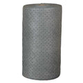 Sorbent Roll, 48 gal, 30 in x 150 ft, Universal, Gray, Polypropylene
