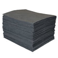 Sorbent Pad, 27 gal, 15 in x 19 in, Universal, Gray, 100 PK