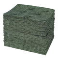 Sorbent Pad, 17 gal, 15 in x 19 in, Universal, Gray, Polypropylene