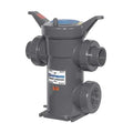 Simplex Strainer, 1"" Pipe, Socket/Threaded, PVC, 150 psi