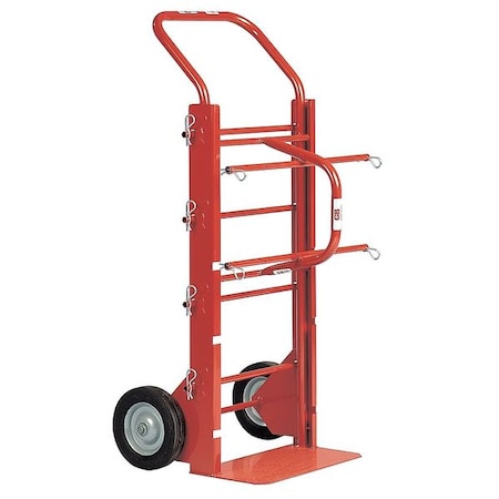 Wire Spool Cart, 43 x16 x22 In, 4 Spindles