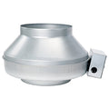 Steel 13"D, 15.3"H, 8"W Inline Duct Fan