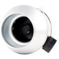 Steel 13"D, 15.5"H, 12.5"W Inline Duct Fan