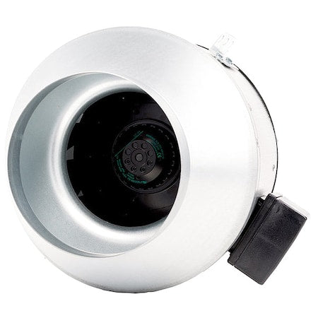 Steel 13"D, 15.5"H, 12.5"W Inline Duct Fan