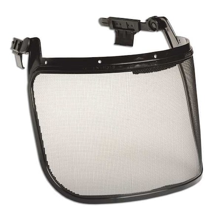 Face Shield Visor, Black Visor, Polycarbonate, Anti-Fog Lens, Black