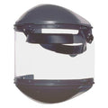 Face Shield Assembly, Clear Visor, 8" Height, Ratchet Suspension, Uncoated Lens