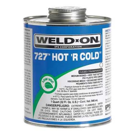 PVC Hot 'R Cold Clear Medium Bodied Quart