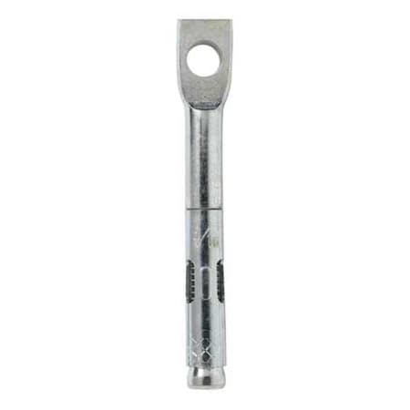 Trubolt Wedge Anchor, 1/4" Dia., 2-1/8" L, Carbon Steel Zinc Plated, 100 PK