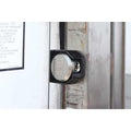 Padlock Guard, 2 in, Hardened Steel, Black