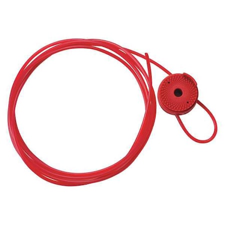 Lockout Cable,8 ft. L