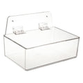 Ear Plug Dispenser with Lid, Wall Mnt
