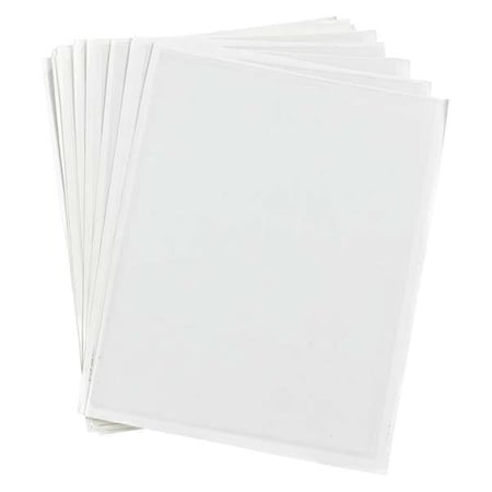 DocumentDisplayPockets, White, 11.5"H, PK10