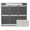 LEAN METRIC BOARD 37.25INX34.25IN GREY