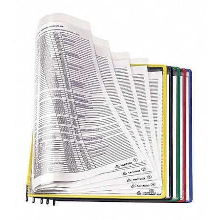 Display Fold Pockets, Assorted, PK5
