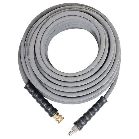 Hot Water Extension Hose, 100 ft, Gray