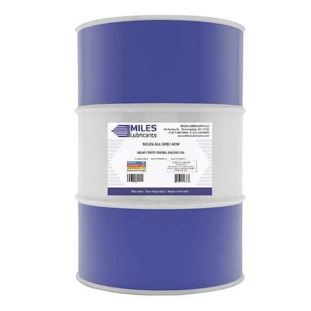 Heavy Duty Diesel Engine Oil, 40W, 55 Gal., Drum