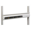 Outlet Strip, Bin Rail Mount, 6 Outlet(s)