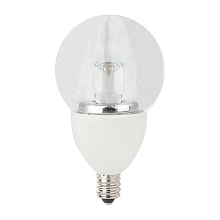 LED,5W G16,DIM,2700K E26,Frost,Globe