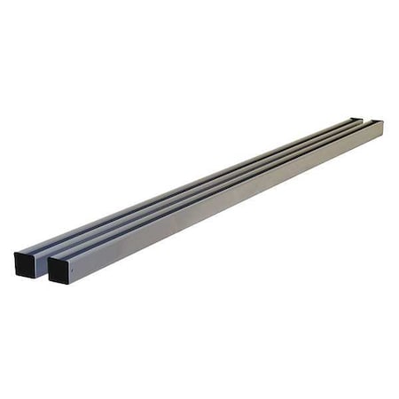Upright Supports, 60Wx1-5/8Dx5 H, Gray, PR
