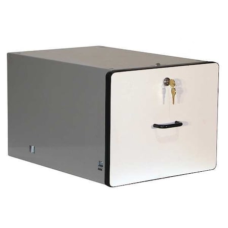 Drawer, 15 W x 19-1/4 D x 12 in. H, Gray