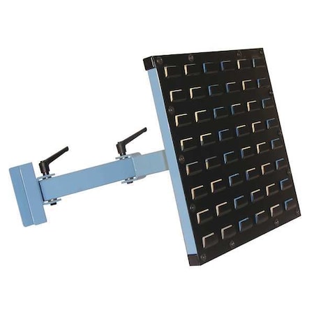 Bin Rail, 18 W x 1/1/2002 D x 17 H, Blue