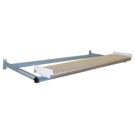 Overhead Light/Frame, 60W x 12D x 6H, Blue