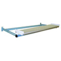Overhead Light/Frame, 72W x 12D x 6H, Blue