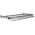 Overhead Light/Frame, 72W x 12D x 6H, Gray