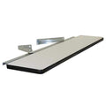Cantilever Shelf, 60 W x 12 D x 2 H, Gray