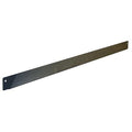 Bin Rail, 60 W x 1-1/2 D x 2-5/8 H, Gray