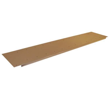 Lower Shelf, 60 W x 12 D x 5-1/2 H, Gray