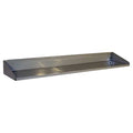 Cantilever Shelf, 72W x 12D x 5-1/2H, Gray