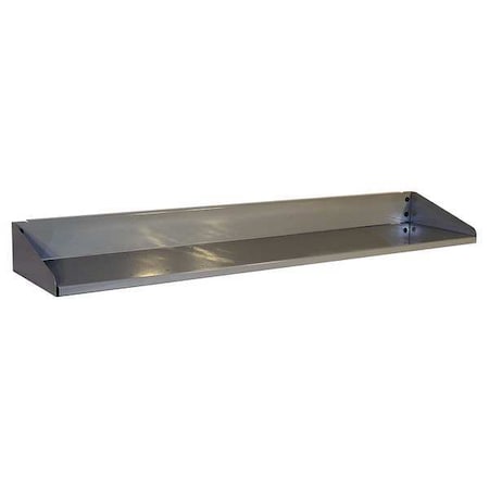 Cantilever Shelf, 72W x 12D x 5-1/2H, Gray