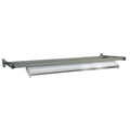 Overhead Light/Frame, 60W x 26D x 5H, Gray