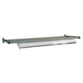 Overhead Light/Frame, 72W x 26D x 5H, Gray
