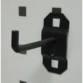 Single Rod Pegboard Hook, 2 In, PK5