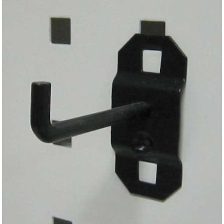 Single Rod Pegboard Hook, 2 In, PK5