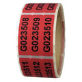 TamperEvidentLabels, Acrylic, PK252