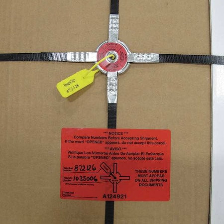 Pallet Tamper Resistant Seals