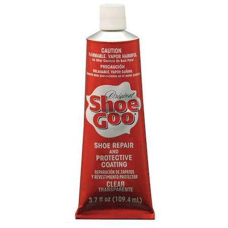 Construction Adhesive, Shoe GOO(R) Series, clear, 1 to 3 day Full Cure, 10.2 oz, Cartridge