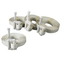 Strap w/Buckle, Embossed, 17 ft. L, PK25