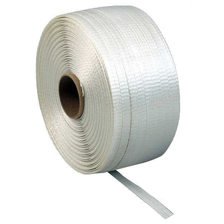 Strapping, Woven Polyester, 1500 ft. L