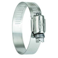 Hose Clamp, 3/4 to 1 3/4 in, SAE 20, Stainless Steel , PK10