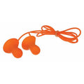 Quiet(R) Reusable Vinyl Ear Plugs, Bell Shape, 26 dB, Orange, 5 PK